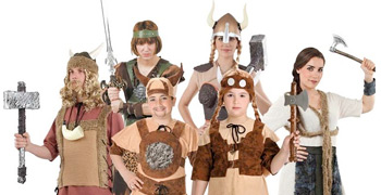 Disfraces de vikingo - Disfraz de vikingo para mujer, adulto